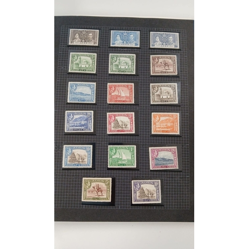 537 - British Commonwealth KGVI mint collection A - L, in 22 ring binder, including many definitive sets t... 