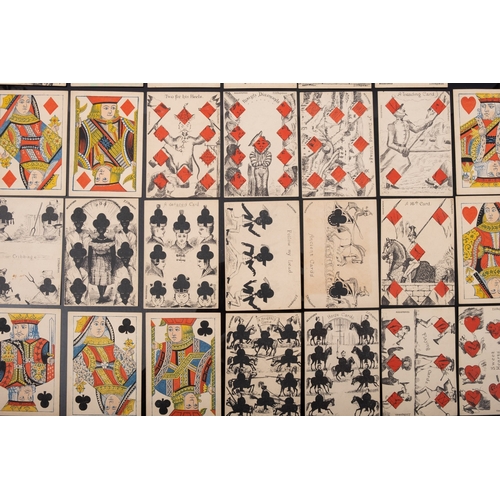 583 - After T S Chapman. A set of  Reynolds & Sons for E Couchman & Co Transformation playing cards circa ... 