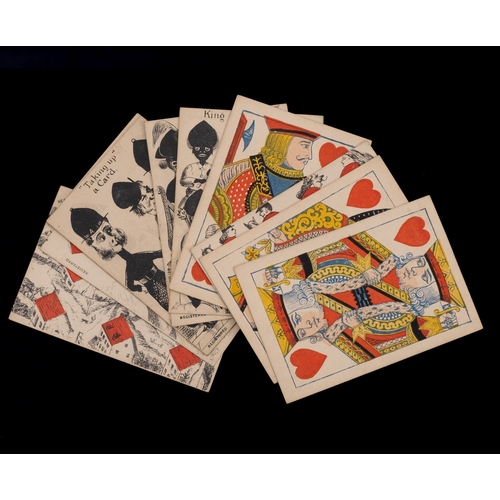 583 - After T S Chapman. A set of  Reynolds & Sons for E Couchman & Co Transformation playing cards circa ... 