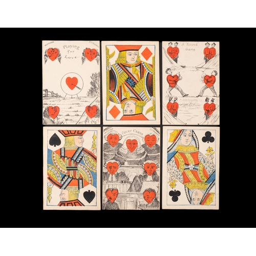 583 - After T S Chapman. A set of  Reynolds & Sons for E Couchman & Co Transformation playing cards circa ... 