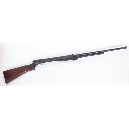 63 - A BSA .22 calibre underlever air rifle.(poor condition)