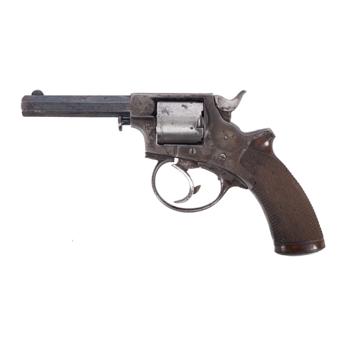 98 - A .320 rimfire double-action Tranter Patent overcoat revolver, serial number 9258, the 3 inch octago... 