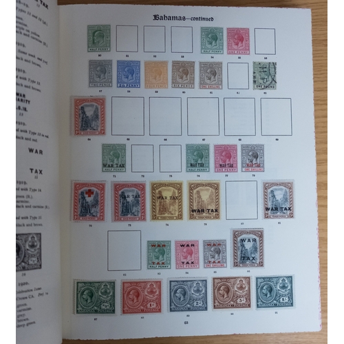 517 - A mint and used collection of British Empire stamps in New Imperial albums volumes I and II with GB ... 