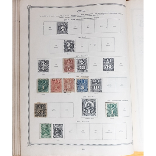 514 - An all world mint and used collection of early stamps in an Ideal and two Imperials albums with GB f... 