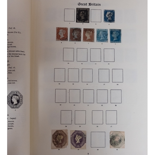 517 - A mint and used collection of British Empire stamps in New Imperial albums volumes I and II with GB ... 