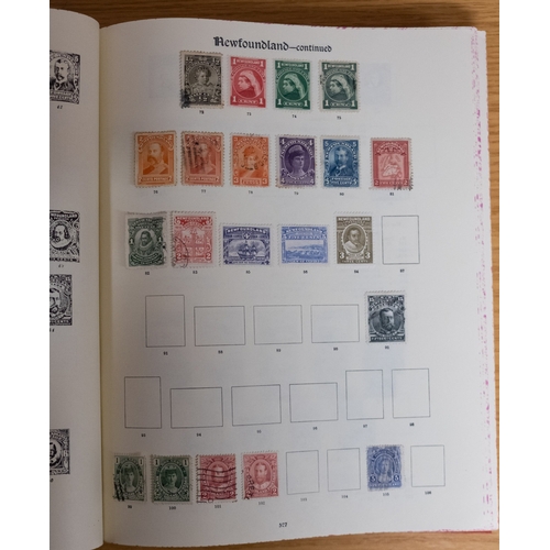 517 - A mint and used collection of British Empire stamps in New Imperial albums volumes I and II with GB ... 