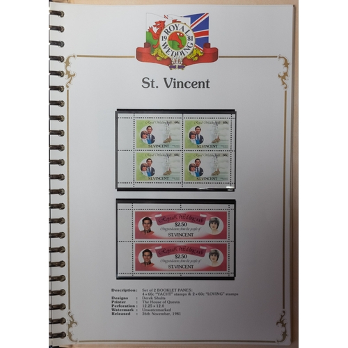 561 - The balance of a collection of stamps in albums, stockbooks and loose with modern Great Britain firs... 