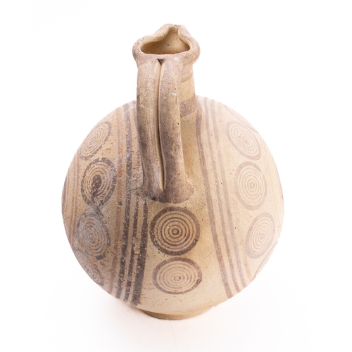 273 - A pottery chous oinochoe (wine jug), probably Cypriot Late Bronze Age or Early Archaic, early 1st mi... 