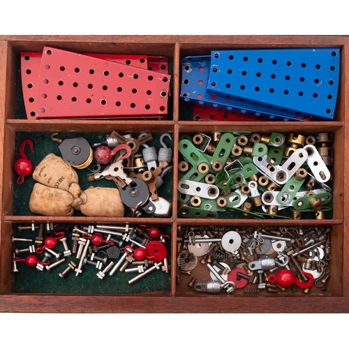 339 - Meccano. An extensive well kept single owner collection, organised within three 'Outfit No.10' four ... 