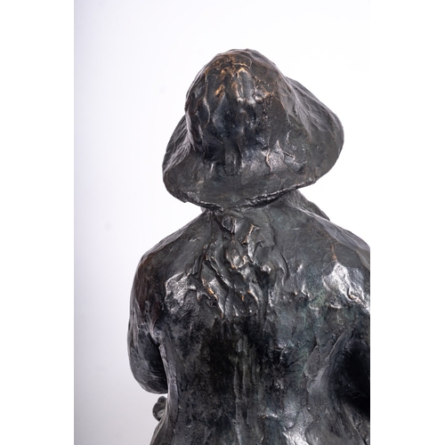 382 - After Pierre-Auguste Renoir (1841-1919), a patinated bronze group of a nursing mother with infant, M... 