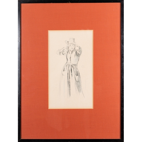 595 - After *Augustus Edwin John (British, 1878-1961) - Studies of Dorelia - Pair of lithographs - Each 28... 