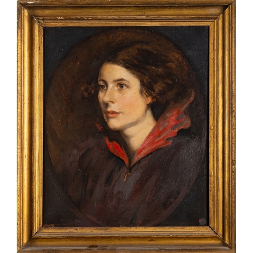 617 - *Gladys Marguerite Baker (British, 1889-1959) - Portrait of Eugenie Phyllis Garner (the artist's nie... 