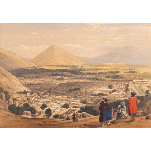 730 - After James Atkinson (British, 1780-1852) - Sketches in Afghanistan - Album of twenty-five colour li... 