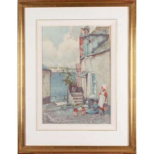 801 - Bagot (20th Century) - Seaside cottage - Oil on board - 27 x 32cm - Signed lower right - Together wi... 