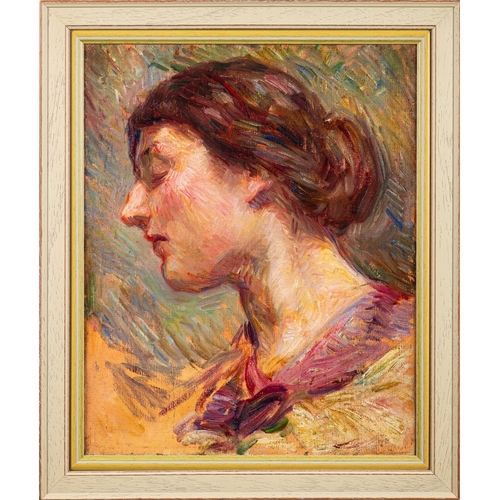 807 - Follower of the Bloomsbury Group (early 20th Century) - Two head and shoulder female portraits, one ... 