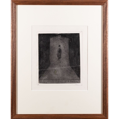 143 - Manner of Laurence Stephen Lowry (British, 1887-1976) - Street and other scenes, and a family portra... 