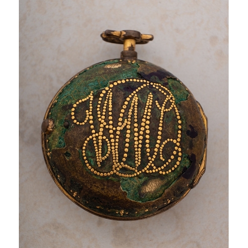 272 - N. Cartwright, London an 18ct gold pair-cased open-face pocket watch formerly the property of Willia... 