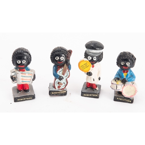 1030 - A collection of Robertson collectable figures. Comprising musicians, and sportsmen etc.