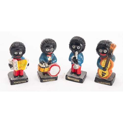 1030 - A collection of Robertson collectable figures. Comprising musicians, and sportsmen etc.