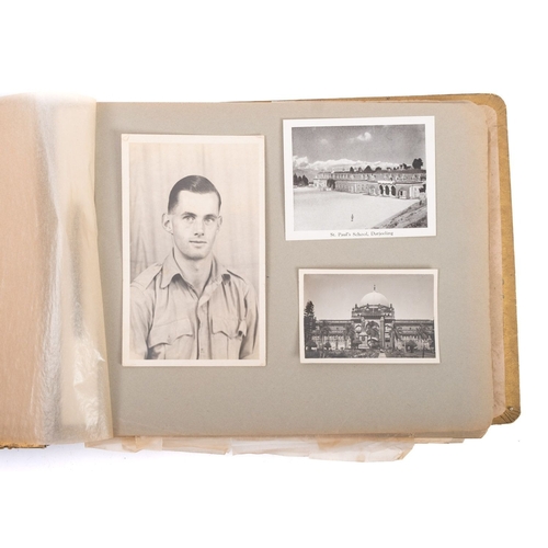 198 - A collection of paper ephemera and badges relating to Sgt Phillip  Waldren of the Devon Regiment. In... 