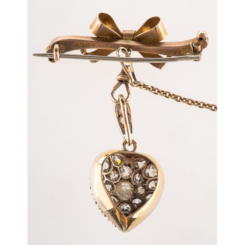 353 - A 9K gold lady's wristwatch the round white dial having black and red Roman numerals and blued steel... 