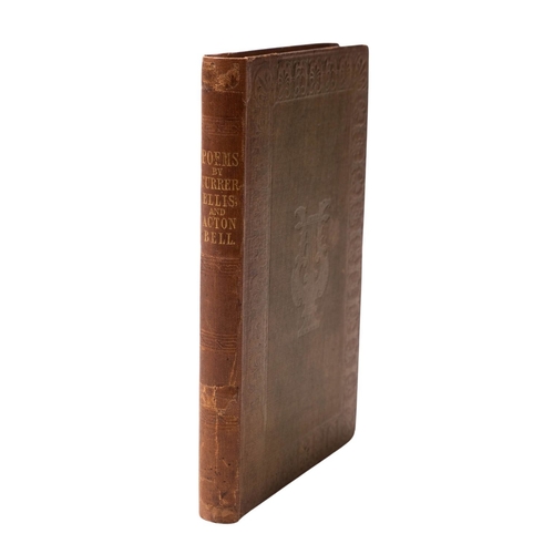 105 - [BRONTË, Charlotte, Emily & Anne]. Poems by Currer, Ellis, and Acton Bell, 1st edition, 2nd issue, L... 