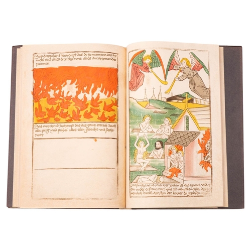 118 - DAS PUCH VON DEM ENTKRIST. [Blockbücher I, facsimile of the C15th block book], Leipzig: Insel-Verlag... 