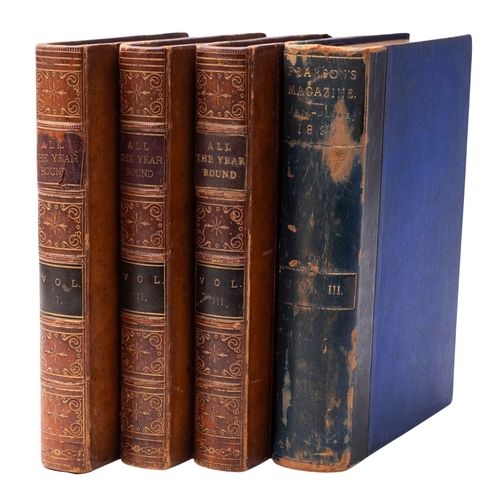 119 - DICKENS, Charles (ed.). All The Year Round, [First Series] Vols. I-III, 1859-1860, (incl. 'A Tale of... 