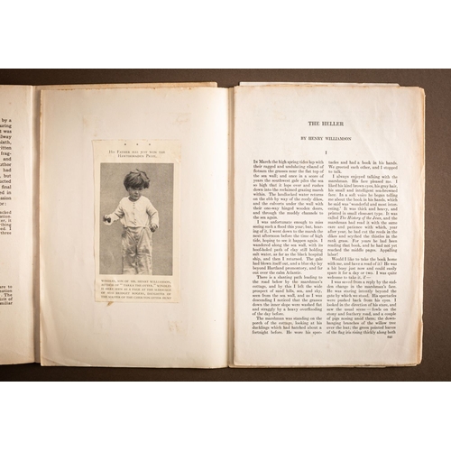 473 - WILLIAMSON, Henry. Tarka The Otter, His Joyful Water-Life & Death in the Country of the Two Rivers, ... 