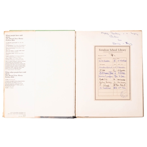 61 - MONTY PYTHON. Monty Python and the Holy Grail (Book), London: Eyre Methuen Ltd., 1977, orig. silver-... 