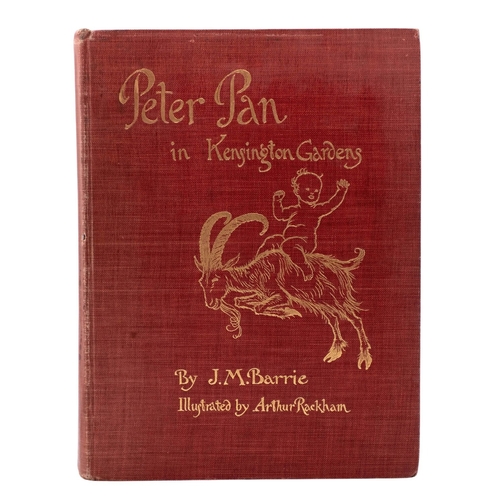 66 - RACKHAM, Arthur (illust.). Peter Pan in Kensington Gardens, 1st trade edition, London: Hodder & Stou... 