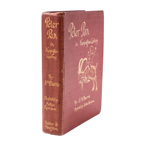 66 - RACKHAM, Arthur (illust.). Peter Pan in Kensington Gardens, 1st trade edition, London: Hodder & Stou... 