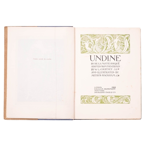 66 - RACKHAM, Arthur (illust.). Peter Pan in Kensington Gardens, 1st trade edition, London: Hodder & Stou... 