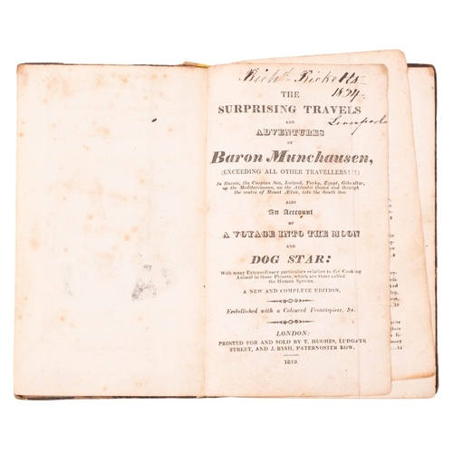 68 - [RASPE, Rudolph Erich]. The Surprising Travels and Adventures of Baron Munchausen, ... Also an accou... 