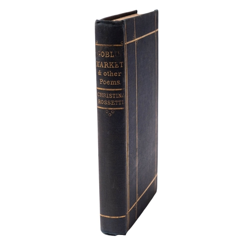 69 - ROSSETTI, Christina. Goblin Market and other poems, 1st edition, Cambridge and London: Macmillan and... 