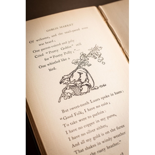 71 - ROSSETTI, Christina. Goblin Market, illustrated by Laurence Housman (1st thus), London: Macmillan & ... 