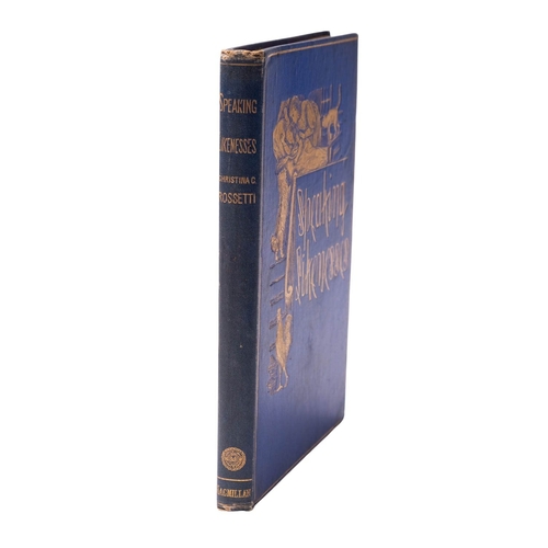 73 - ROSSETTI, Christina. Speaking Likenesses, with pictures thereof by Arthur Hughes, 1st edition, Londo... 