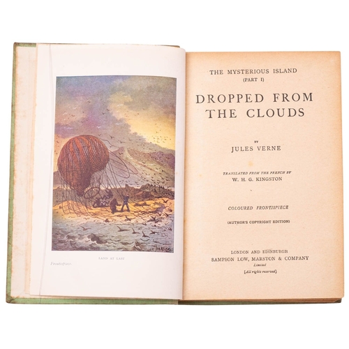 77 - VERNE, Jules. Around the World in Eighty Days, London: Samson Low, Marston & Company Ltd., nd, col. ... 