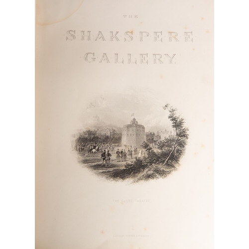 78 - VIRTUE & Co. (pub.). The Shakspere Gallery being a collection of Forty-Five Steel Engravings after p... 