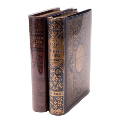 79 - WILMOTT, Robert Aris (ed.). English Sacred Poetry, ... engraved by the Brothers Dalziel, London: Rou... 