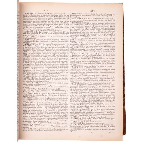 83 - BARCLAY, James. A Complete and Universal Dictionary of the English Language, a new edition, London: ... 