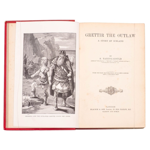 84 - BARING-GOULD, Sabine. A collection of volumes including: Grettir the Outlaw, A Story of Iceland, Lon... 