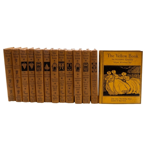 85 - [BEARDSLEY, Aubrey et al.]. The Yellow Book: An Illustrated Quarterly, Vols I to XIII, London: Elkin... 
