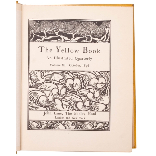 85 - [BEARDSLEY, Aubrey et al.]. The Yellow Book: An Illustrated Quarterly, Vols I to XIII, London: Elkin... 