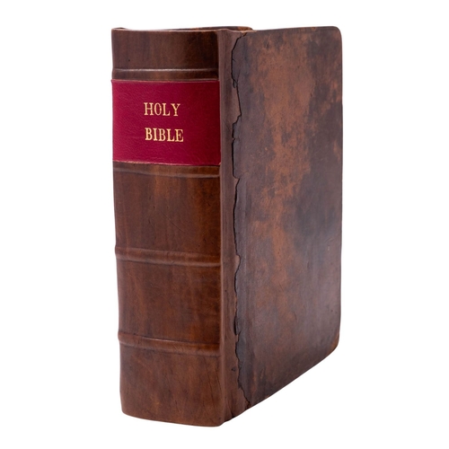 87 - BIBLE [English, Geneva ('Breeches')]. The Bible: Translated according to the Ebrew and Greeke, and c... 