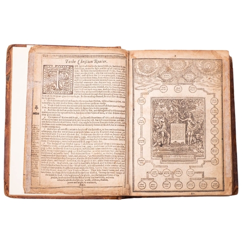 87 - BIBLE [English, Geneva ('Breeches')]. The Bible: Translated according to the Ebrew and Greeke, and c... 