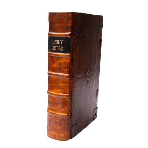 88 - BIBLE [English, King James', with Geneva notes]. The Holy Bible Containing the Old Testament And the... 