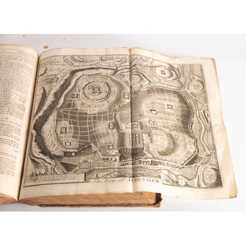 90 - BIBLE, English. SMITH, S. The History of the Old and New Testament: or, a Family Bible..., [one vol.... 