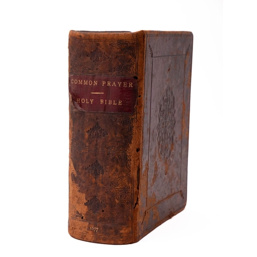 92 - BIBLE, ENGLISH. The Holy Bible Containing the old Testament and the New..., Cambridge: Printed by Jo... 