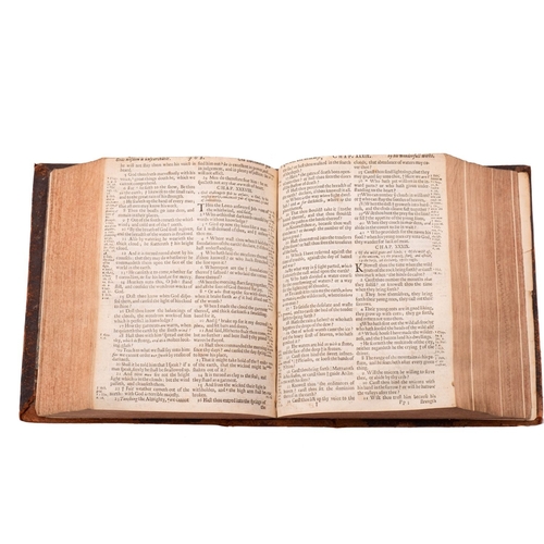 92 - BIBLE, ENGLISH. The Holy Bible Containing the old Testament and the New..., Cambridge: Printed by Jo... 